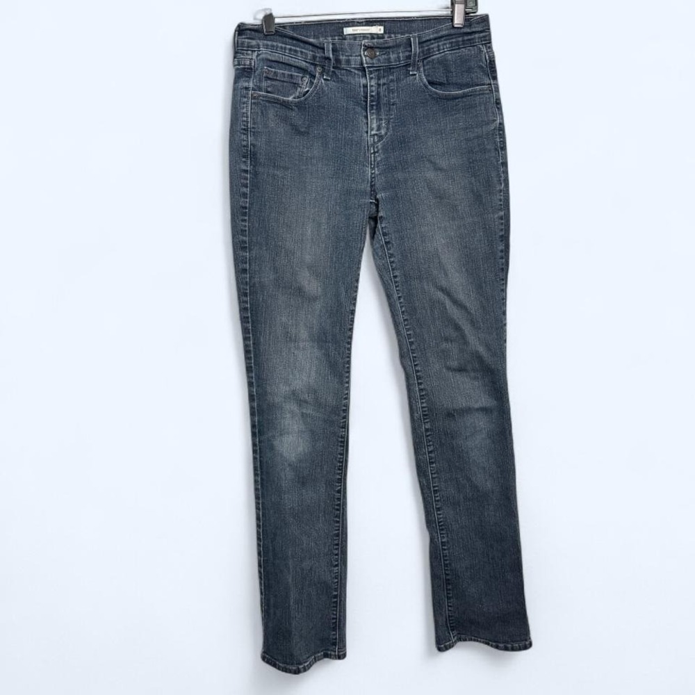 Levi's 505 Straight Jeans Sz 8 W29 L34 Medium Wash Denim Normcore Vintage Street
